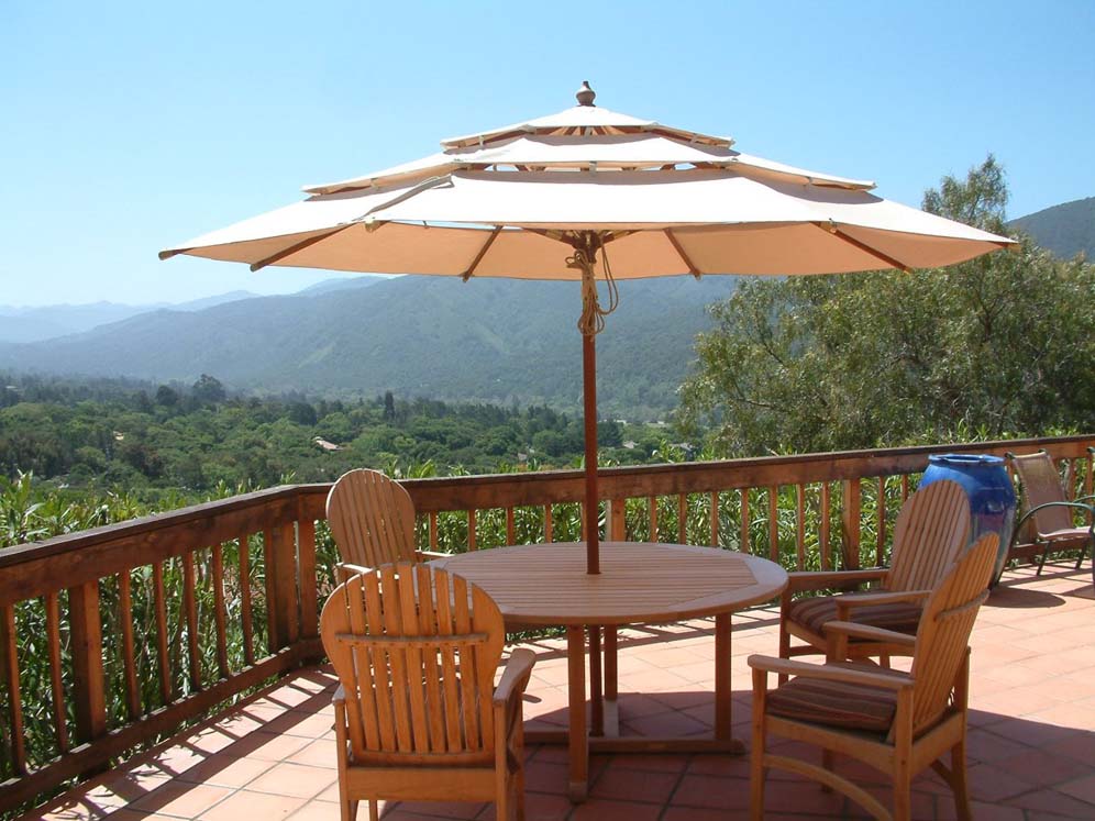 Umbrella on the Patio
