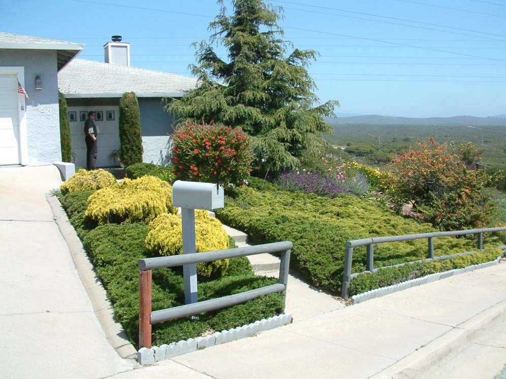 Fence Post and Mailbox