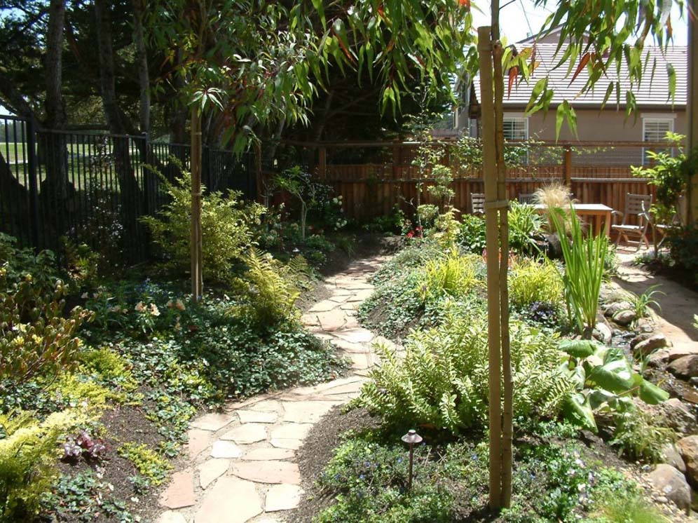 Path Between Berms