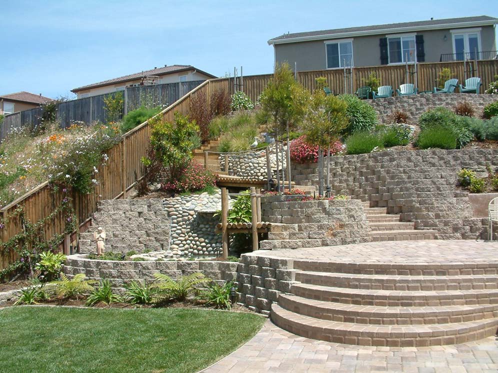 Terraced Hillside